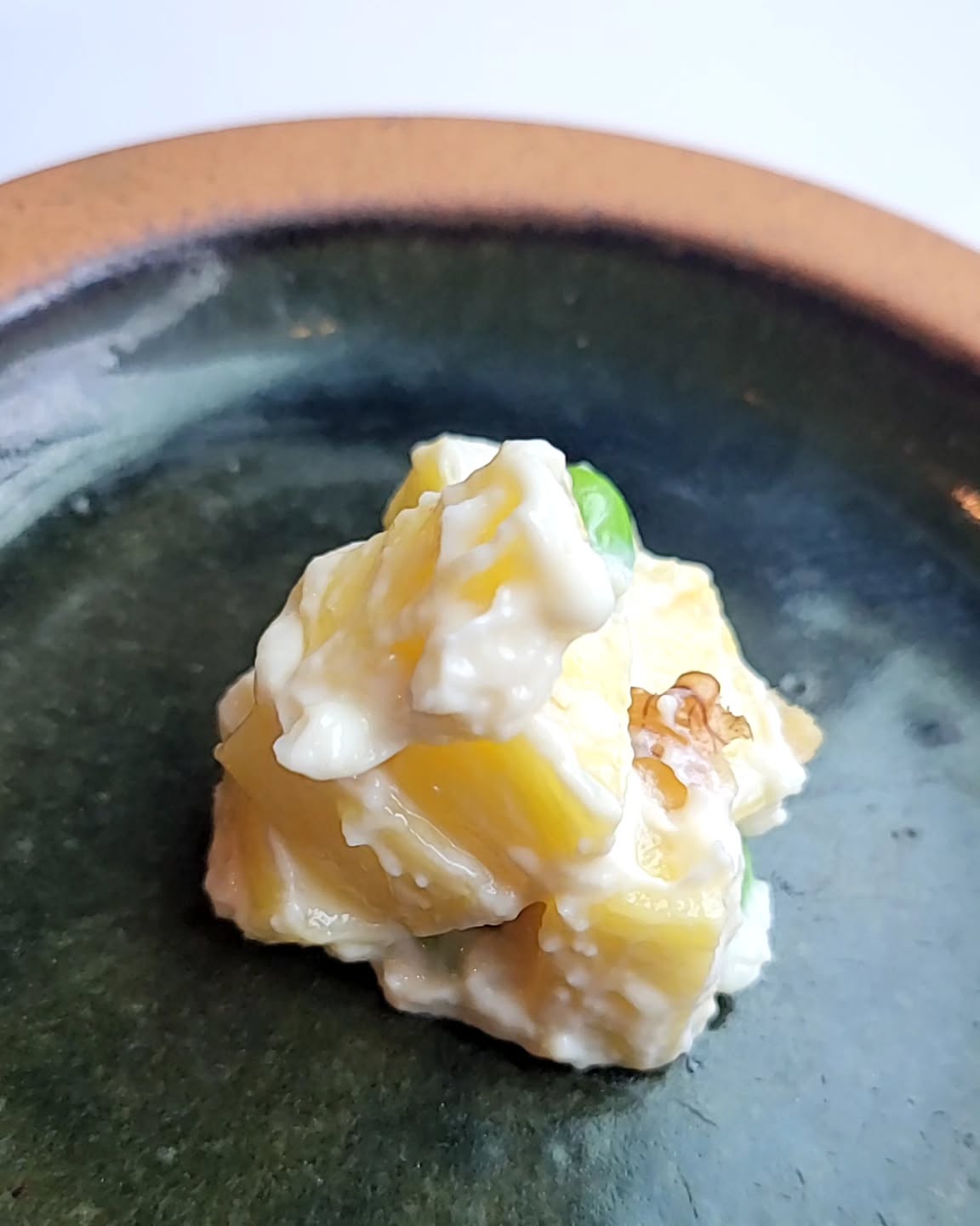 来月の試作
「パイナップルと枝豆酒粕和え」

#浦和ディナー　 #浦和和食　 #コース料理　
#日本酒　 #ジビエ　 
※※※※※※※※※※※※※※※※
ご予約はこちらからどうぞ
https://edisone.jp/agarifuji/

料理とお酒　あがりふじ

浦和区東仲町15-16 1階

定休日　月曜

営業時間
12:00〜23:00　※最終入店21:00
(12:00～17:00は２日前までにご予約お願いします)